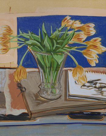 Tulips on Table - Image 1