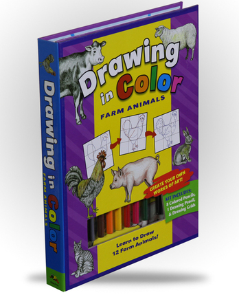 Drawing in Color - Farm Animals - Image 1
